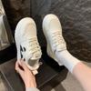 Summer White Shoes for Women Korean Version of Students Heightening Breathable Sports Bread Shoes Trendy Casual Sports Shoes
