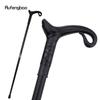 Black Luxury Curve Line Type Walking Cane Fashion Decorative Walking Stick Gentleman Elegant Cosplay Cane Knob Crosier 93cm