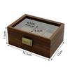 Watch Case Vintage Wooden Watch Display Case Watch Storage Box Watch Organizers of Men Gift Rectangle Watch Holder