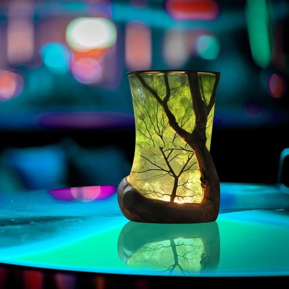 Forests Nature-Inspired Nature Ambient Lamp Resin Tree Desk Lamp  for Bedroom & Living Room Decor