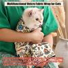New Cat Wrap For Grooming,Cat Restraints For Grooming,Very Soft Cat Blanket To Wrap Cat Restraint For Nail Clipping (L (Within 22lbs))