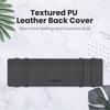 Складная клавиатура Bluetooth с тачпадом, кожаная беспроводная складная клавиатура для IOS Android Windows, поддержка 3 устройств одновременно