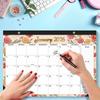 Monthly Layout Hanging Calendar Spacious Monthly Planner Calendar 18-Month Calendar Office
