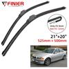 2 шт. щетки стеклоочистителя для BMW 3 серии E36 318 320 323 325 M3 1991-1999 21 "20" подходят для переднего лобового стекла, щетки для окон, резак, аксессуары 1999 г.