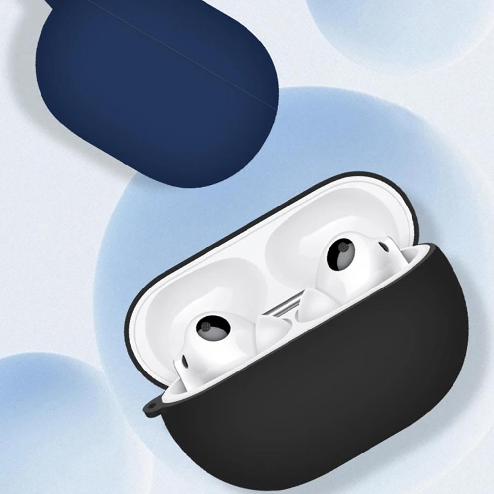 Сплошной цвет Bluetooth-наушники, силиконовый защитный чехол для Huawei Free Buds Pro 3, чехол для зарядки, противоскользящий рукав с крючком