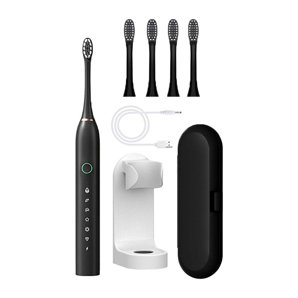 Новая электрическая зубная щетка, электрическая зубная щетка с зарядным устройством
