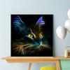 5D Diy Diamond Painting Black Cat Diamond Embroidery Full Lay Anime Cross Stitch Kits Home Decor Handmade Gift