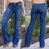 Women Baggy Mid Waist Jeans Wide Leg Loose Denim Pants Straight Leg Cropped Barrel Jeans