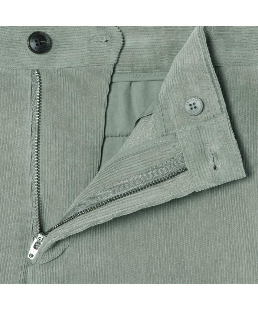 Мужские вельветовые брюки LACOSTE полуширокие Hh432E-54N Bmy