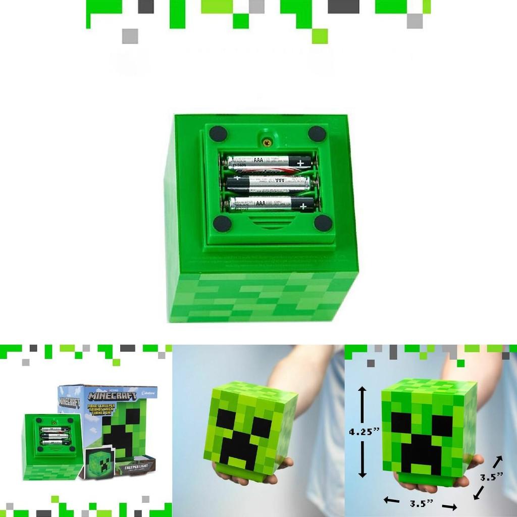 Уникальный светодиодный фонарь-лампа с меняющимся цветом в стиле Minecraft, декоративный подарок для всех