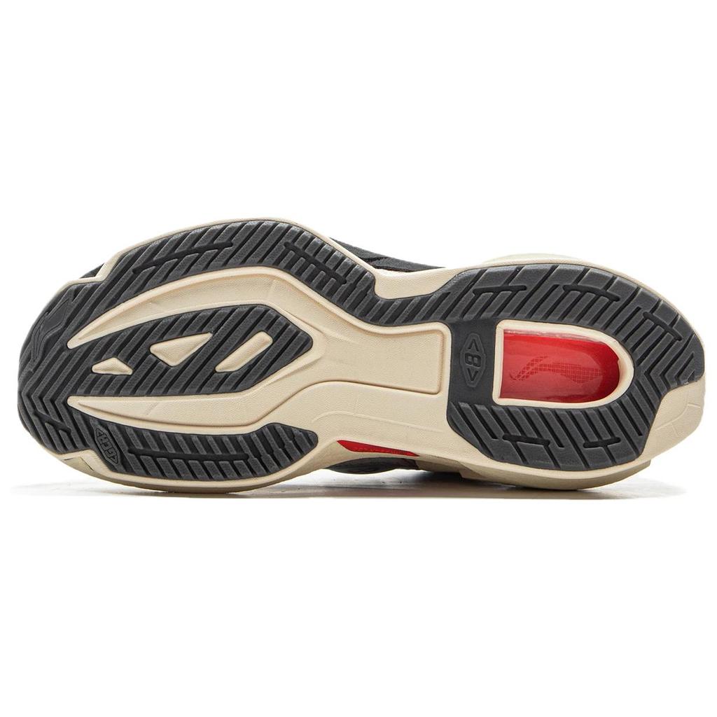 Li Ning Furious Rider 8 Амортизация Легкие Отскок Низкие Повседневные Беговые Кроссовки Женские Спокойный Серый Яркий Неоновый ARZV004-5