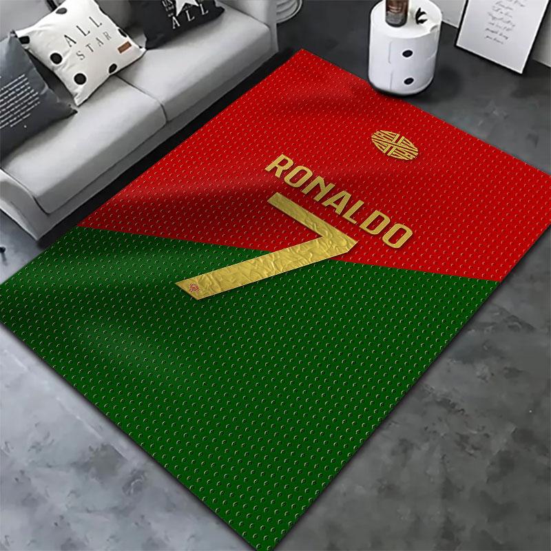Cristiano Ronaldo Carpet Rug for Living Room Bedroom Home Sofa Decoration,Kids play Non-slip Floor Mat