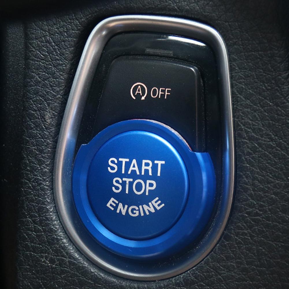 Car Styling Engine Ignition Start Stop Ring Case Sticker For Bmw F20 F21 F30 F31 F10 Button Decoration Switch Accessories Covers