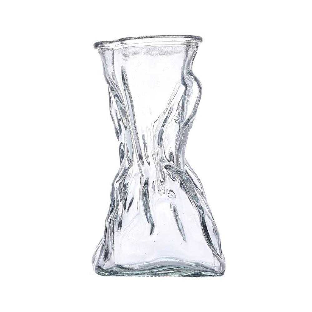 Creative Shape Transparent Irregular Vase Hydroponic Art Plant Bottle Wedding