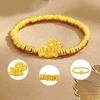 Immediately Have Money, Natal Year Bracelet, Women'S New Chinese High-End Small Broken Gold, Broken Safety Bracelet.