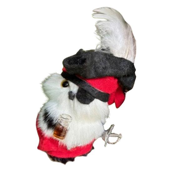 Деревянная фигурка совы, мини-магнитная плюшевая сова, дикая природа, птица, животное, статуэтка для детей, рождественский подарок на День благодарения