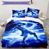 3pcs Kuroko's Basketball1 pattern bedding set duvet cover set includes duvet cover &pillowcases, perfect all season bedroom decoration & gift