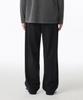 MUSINSA STANDARD [Cooltandard] Two-Tuck Wide Lounge Sweatpants [Black]