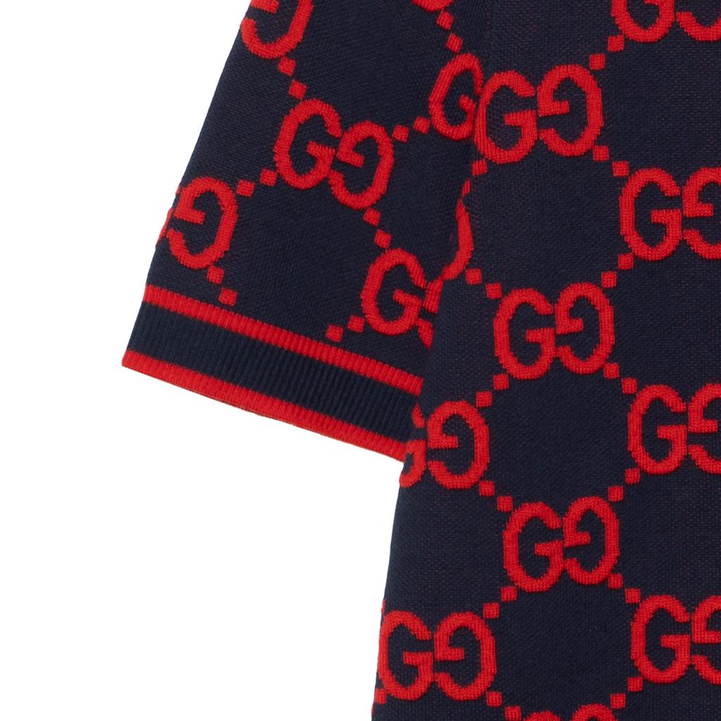 Gucci Платье с коротким рукавом SS23 Женское Мультиколор 743316-XKC8X-4754