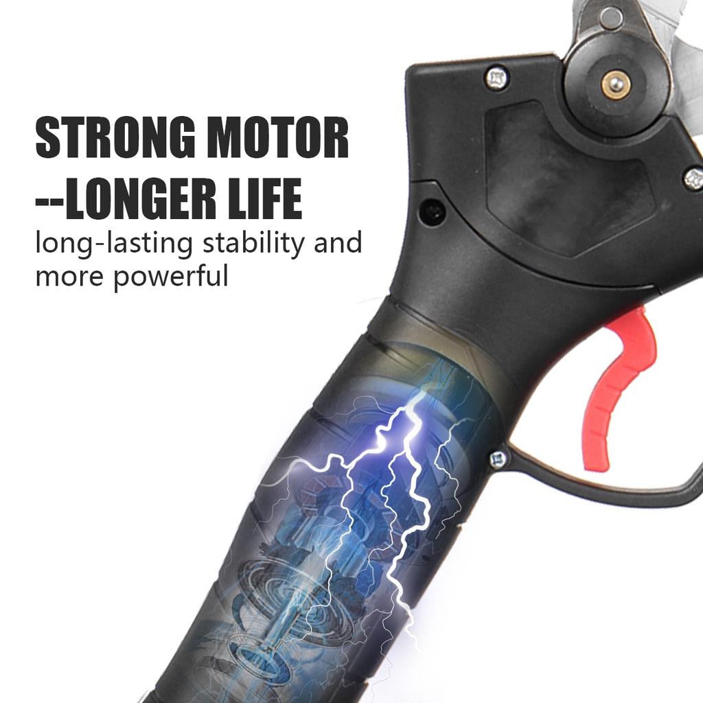 30 мм 600 Вт Беспроводные электрические ножницы секаторы для ветвей деревьев секатор садовые инструменты с аккумулятором 7500 мАч 1/2