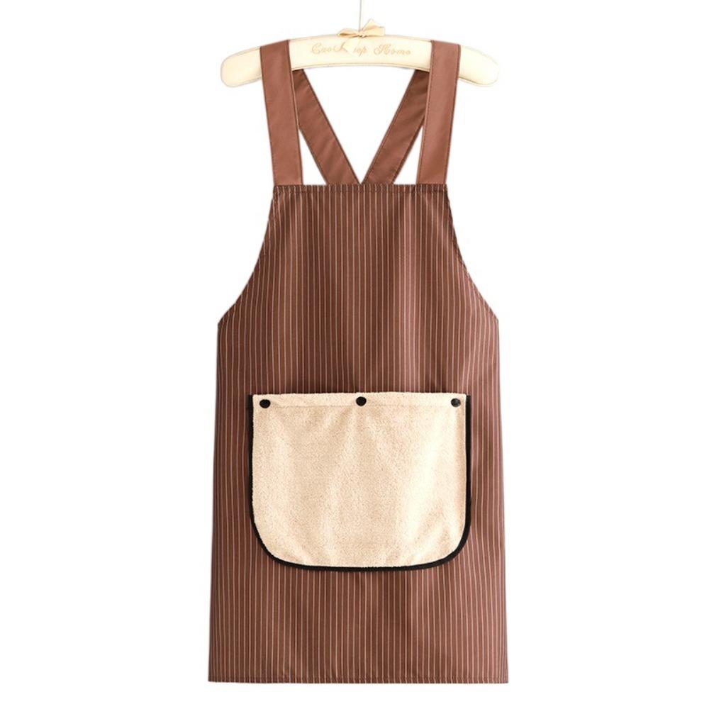 Waterproof Kitchen Cooking Apron Stain-proof Dishwashing Cleaning Apron Baking