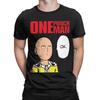 Футболка с принтом One Punch-Man – Сайтама для мужчин и женщин 100% хлопок