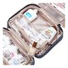 Fashion Hanging Cosmetic Bag with Hook Portable Travel Makeup Pack for Men and Women Business Trip Skincare Toiletries Storage Bag