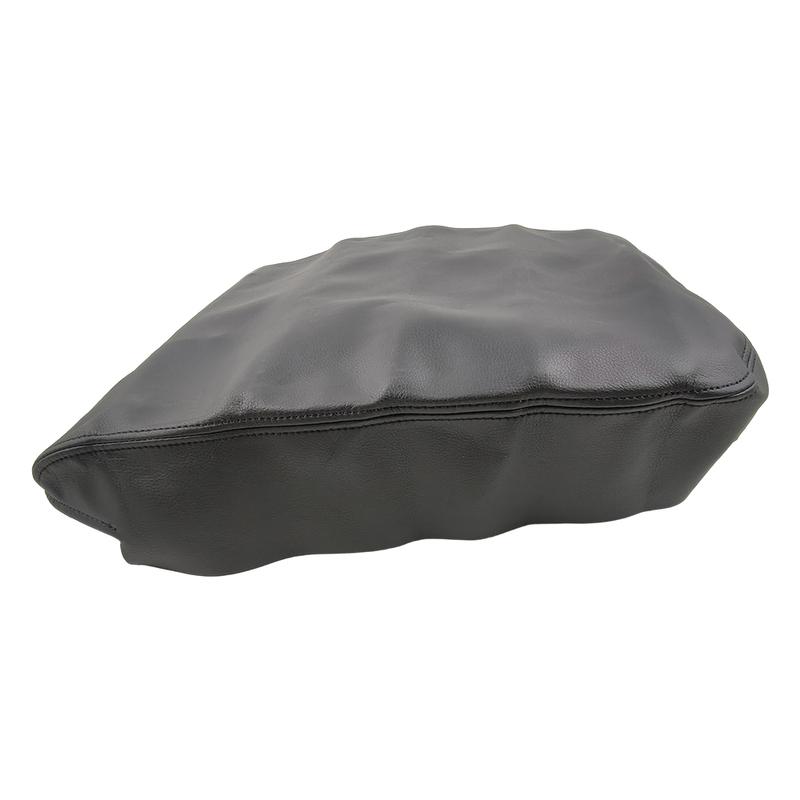 Microfiber Leather Center Console Armrest Box Cover Protection Trim Black For Dodge RAM 1500 2500 3500 2009 2010 2011 2012