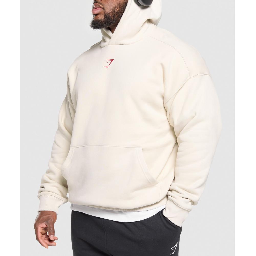 Gymshark Lifting Club Hoodie Oat White A1c8c Wc1v