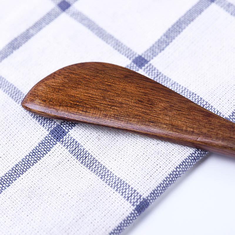 Solid Wood Jam Knifes Butter Knife Natural Bread Cake Knife Smooth Wooden Tableware Kitchen Accessories