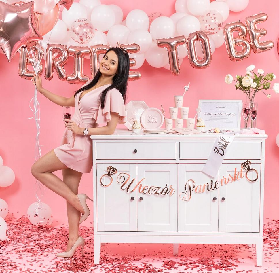 Opaska Bride To Be Wieczór Panieński, 1 Szt.