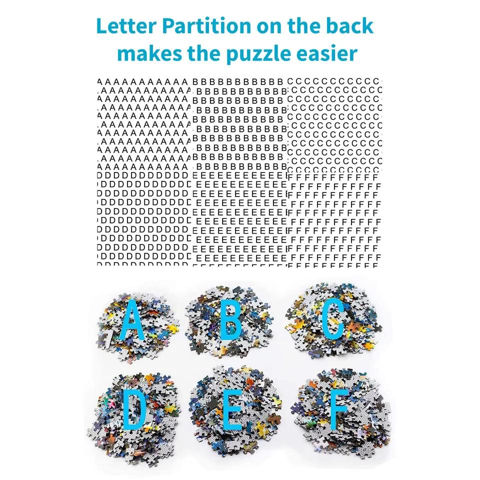 Пазл на 1000 деталей «Снежная ночь, Аврора» для взрослых, семейная игра, напольный пазл, развивающая игрушка, идеально подходит для домашнего декора