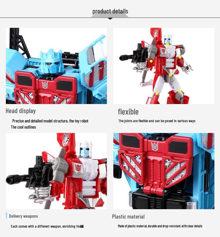 Трансформирующийся Девастатор Предакинг 5-в-1 Игрушечный Робот Экшн-фигурка для Детей