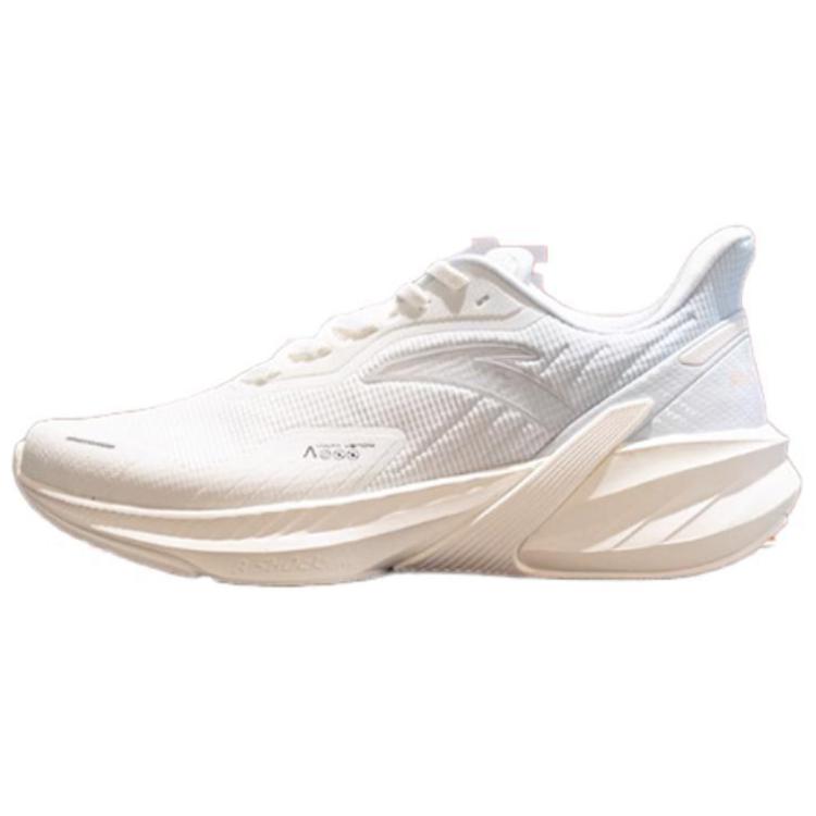 New Anta DuCi4 Cushioning Wear Resistant Low Top A Flowfoam Running Shoes Women's White 122335520S-1