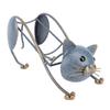 Cat Wine Holder Iron Multifunctional Fine Workmanship Tabletop Decor Wine Rack for Kitchen