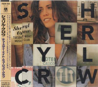 CD SHERYL CROW - Tuesday Night Music Club POCM1054 A&M 1993 Япония Рок Б/У