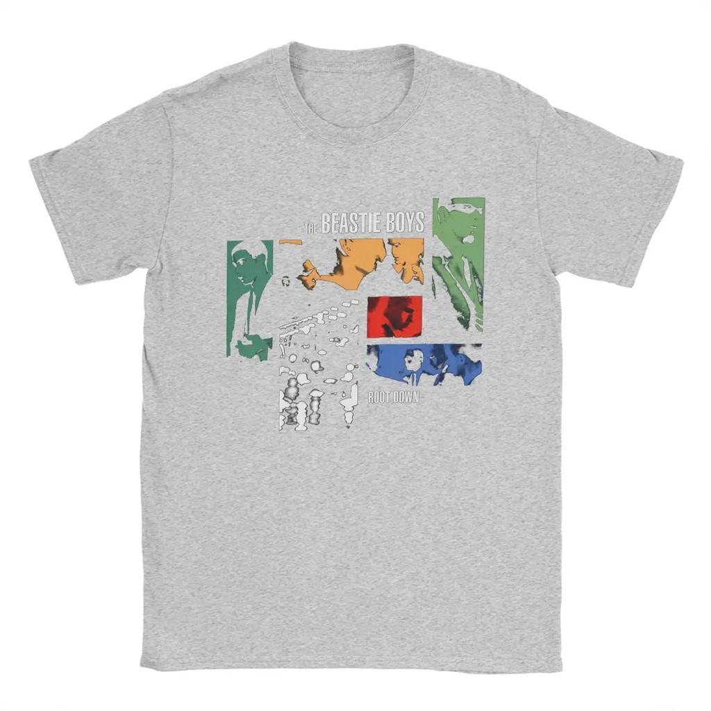 Summer fashion pure cotton men's T-shirts, casual retro T-shirts, men's O-neck T-shirts, pure cotton short-sleeved shirts
