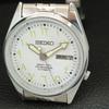 ВИНТАЖНЫЕ ОТРЕМОНТИРОВАННЫЕ МУЖСКИЕ АВТОМАТИЧЕСКИЕ ЧАСЫ SEIKO 7009A ЯПОНИЯ БЕЛЫЙ ЦИФЕРБЛАТ a445969-1