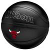 Wilson Премьерный мяч команды НБА Chicago Bulls, Унисекс, черный, Баскетбольный