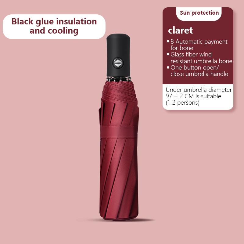 Automatic Umbrellas Rain Gear Men Women Strong Frame 8/10Ribs Folding Windproof Big Parasol Portable Resistant Umbrella For Rain