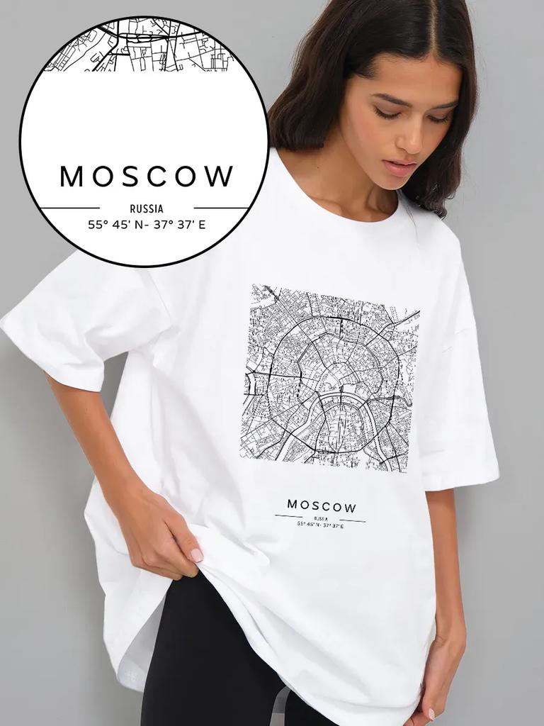 Long Oversized T-Shirt Graphic