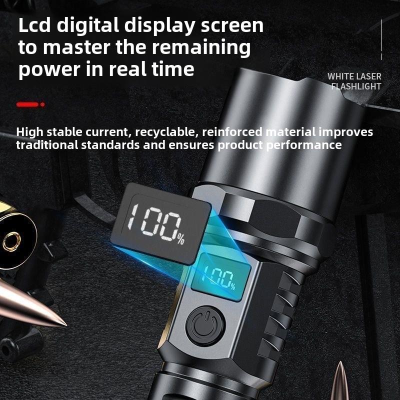 С цифровым дисплеем, супер яркий, для стрельбы на большие расстояния, с длительным сроком службы батареи, зум-фонарик