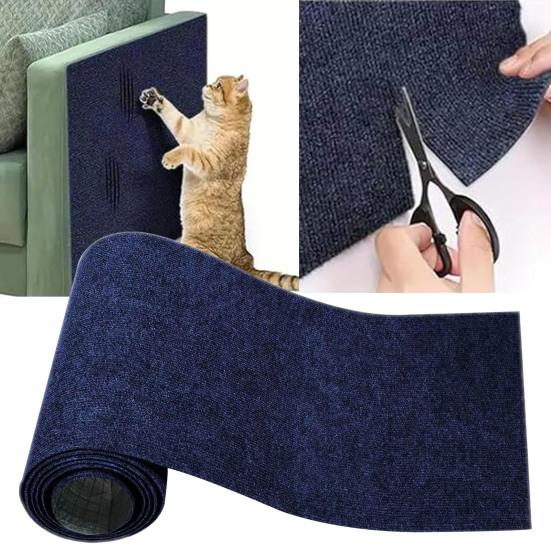 39,4"x15,8" самоклеящийся коврик для кошек, обрезаемый, самодельный коврик для кошек, коврик для дивана, стены, двери, кошачьих деревьев, защита от царапин на мебели