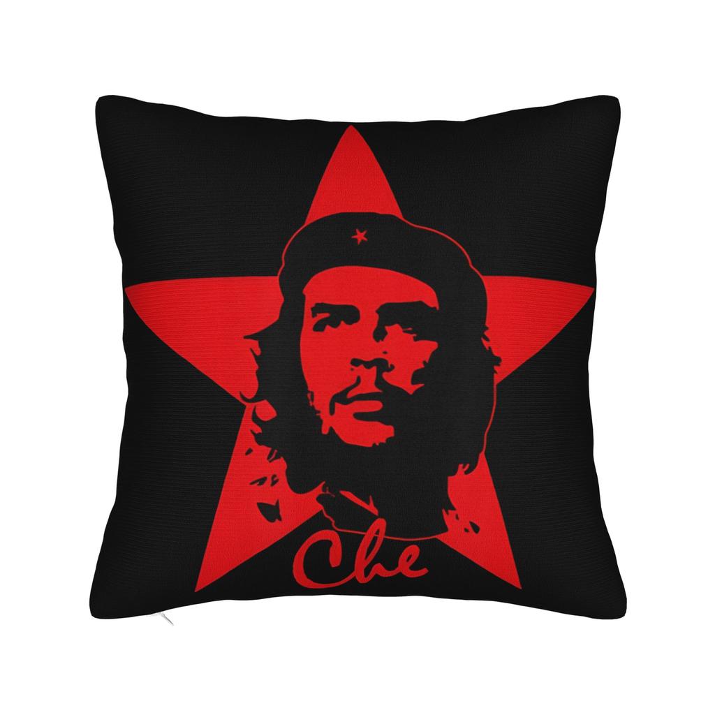 Pillow Case Che Guevara Argentine Marxist Revolutionary Print Pillow Cover For Sofa Home Decor Novelty Pillowcases