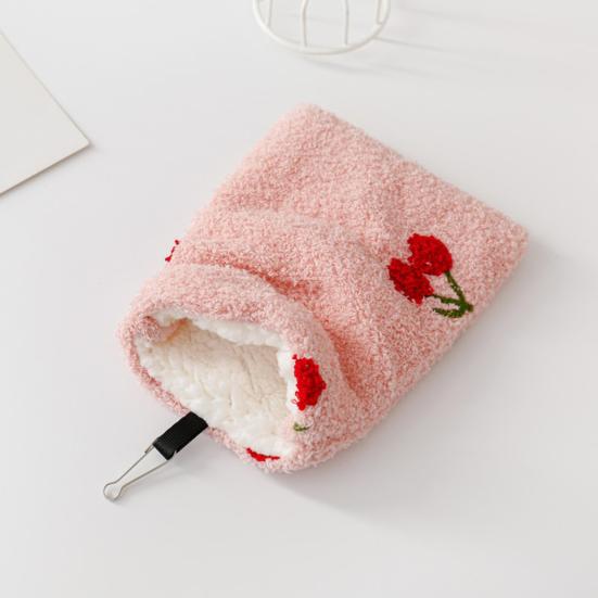 Мешок для сна для хомяка, подвесной ветрозащитный, устойчивый к укусам, несущий упор для отдыха с вышивкой, легкий доступ, спальный мешок для хомяка, клетка для домашних животных