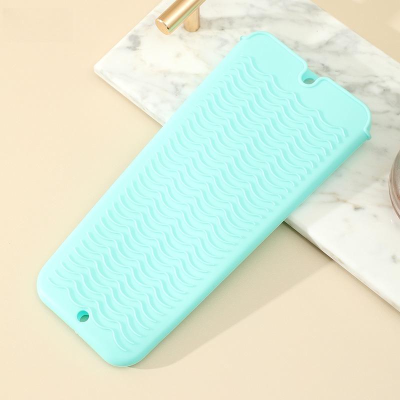 1 шт. Силиконовый чехол для термоизоляции щипцов для завивки, Жаростойкий инструмент, Нескользящий, Портативная сумка для хранения