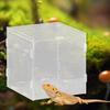 Reptile Breeding Box Animal Habitat Cage Clear Terrarium Enclosure for Geckos Young