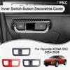 Car Decoration Inner Switch Button Decorative Cover  For Hyundai KONA SX2 2024-2026 Car Styling Upgrade Modify A Car