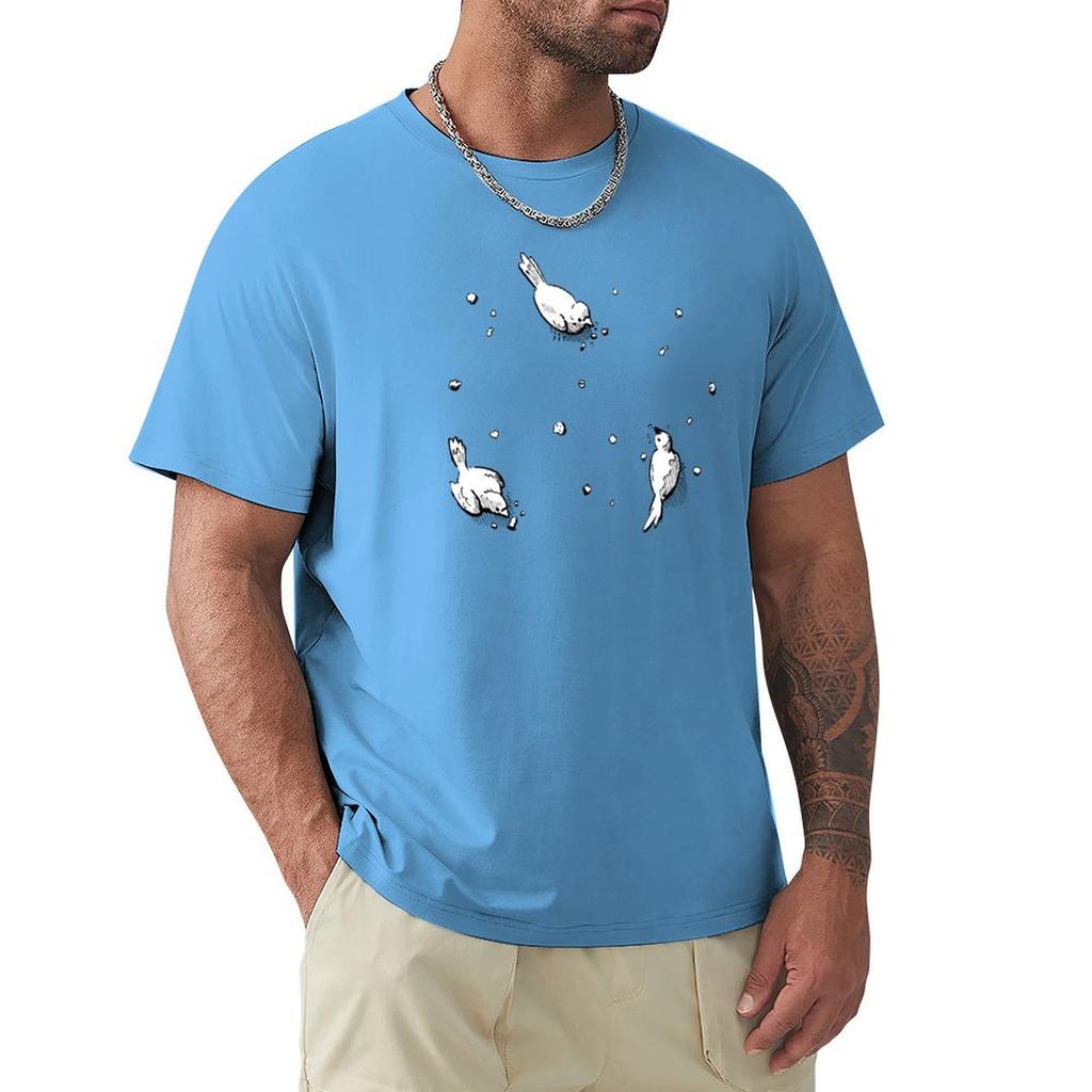 Lil Pouty- Birdy T-Shirt Graphic Shirts Boys Whites Cheap Stuff Baggy Shirts Mens T Shirts Pack