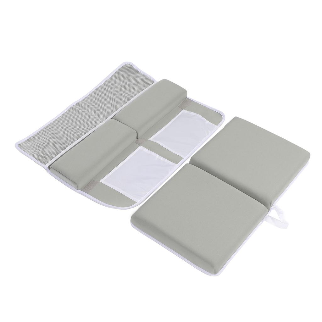 Bath Kneeler and Elbow Rest Pad Set Non Slip Quickly Drying Thick Baby Bath Kneeler Pads with Large